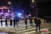 秦皇岛约200名海军陆战队士兵进驻洛杉矶 开始执行警戒守卫任务